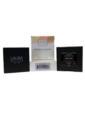 Laura Geller 2 Piece Correct-N-Conceal Custom Coverage Trio Medium 0.12oz Each